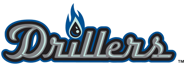 Tulsa Drillers 2004-Pres Wordmark Logo vinyl decal